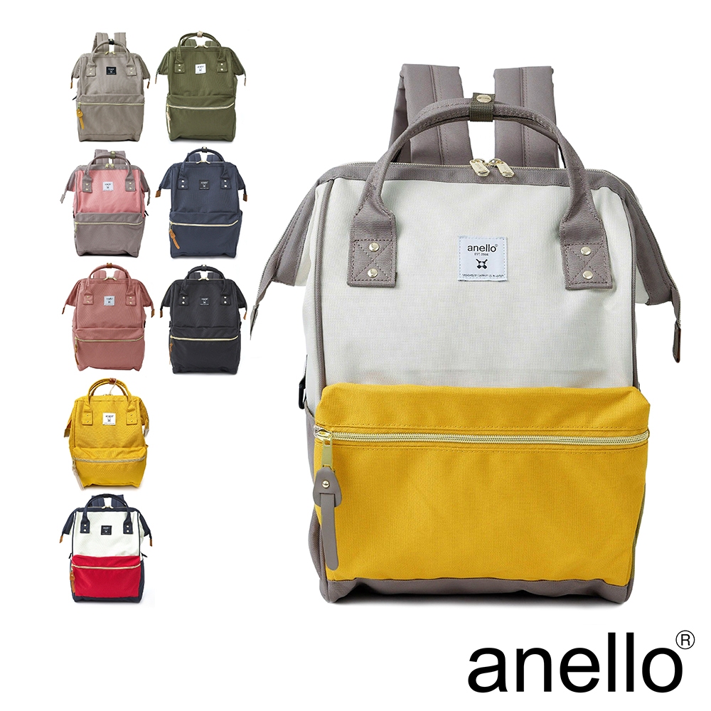 anello 新版基本款2代 防潑水強化 經典口金後背包 Regular size(ATB0193Z)