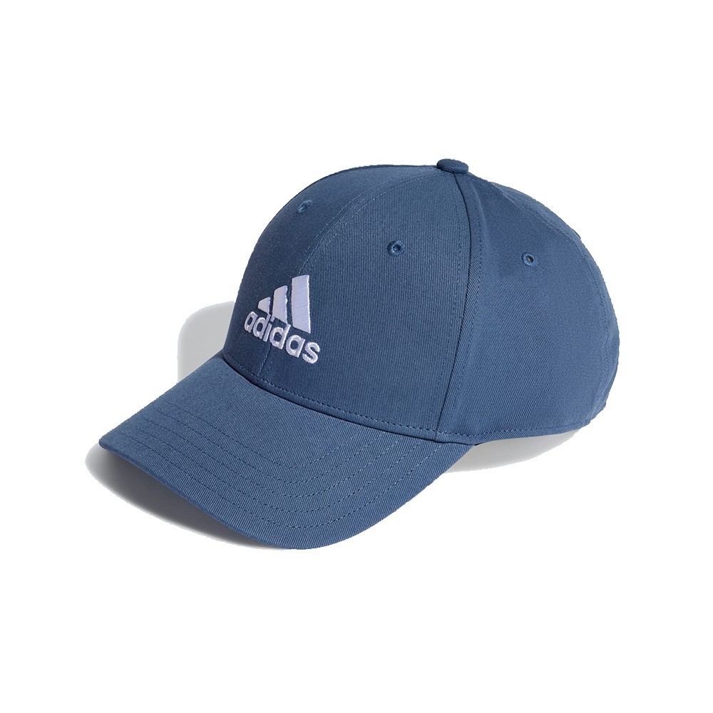 ADIDAS BBALL CAP COT 中性款 運動 舒適 遮陽 藍色 帽子 IR7872 Sneakers542