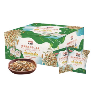 萬歲牌 柿米果海苔 杏仁小魚 38公克X 20入/箱