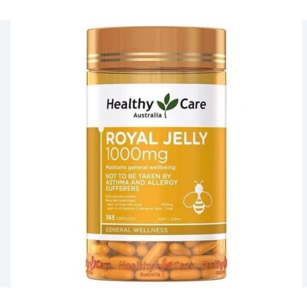 澳洲 Healthy Care Royal Jelly 蜂王乳膠囊365顆