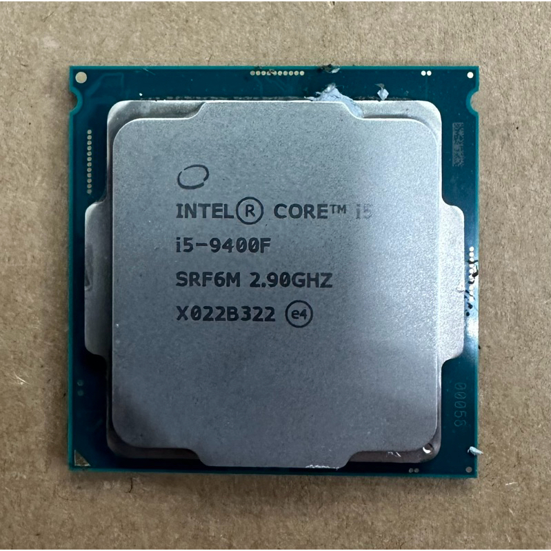 中古 二手 良品 CPU INTEL I5-9400F 功能正常 可以開機