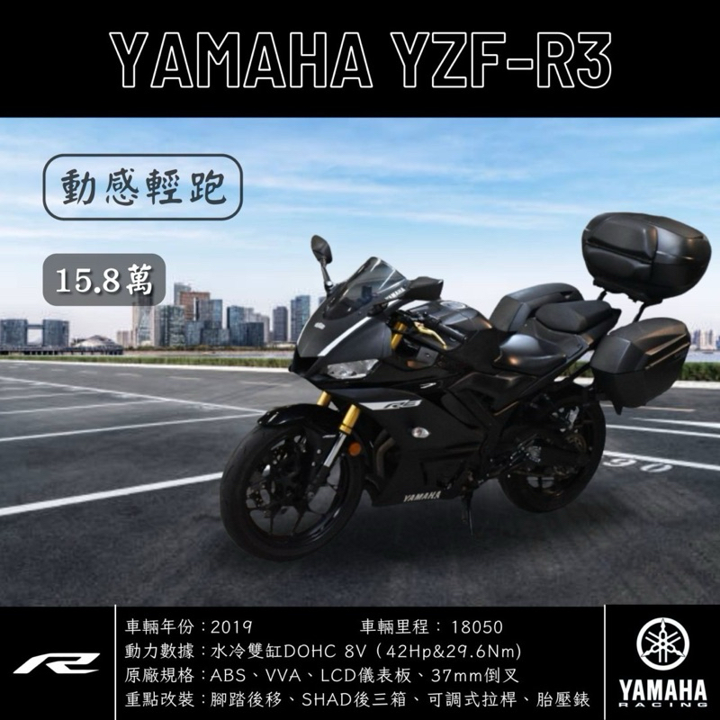 《夢想重車》2019 YAMAHA YZF-R3