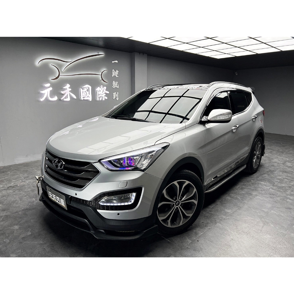 2017 Hyundai Santa Fe 2.2領袖款 柴油 炫彩銀