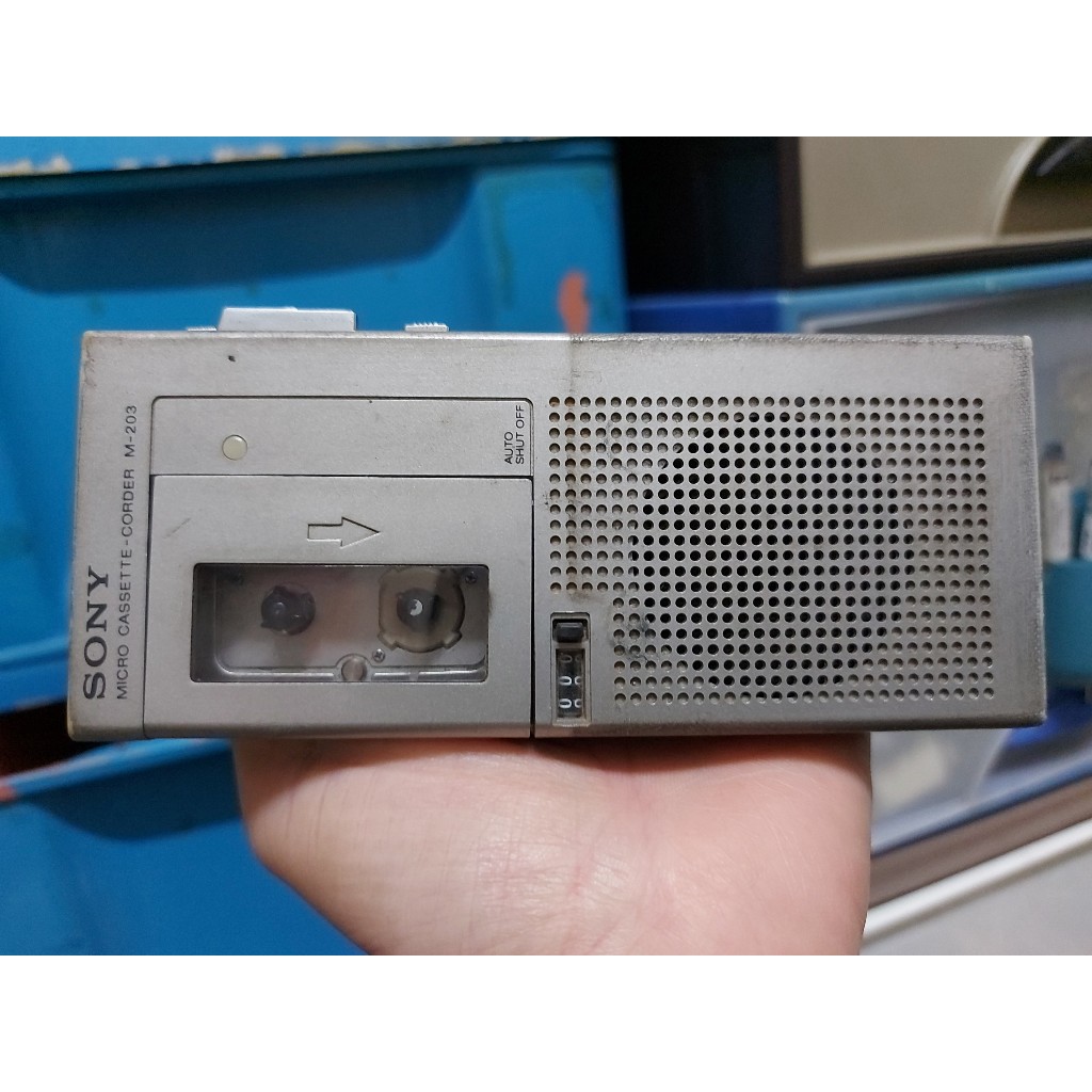 故障 零件機 SONY M-203 卡式錄放音機 迷你卡帶錄放音機 卡帶錄放音機   k3