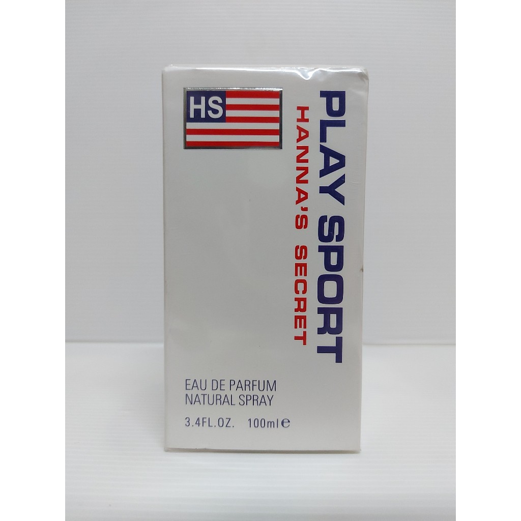 未拆封 play sport hanna's secret香水 100ml A2