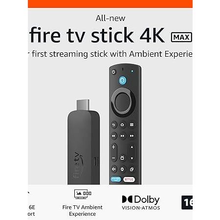 2023年9月上市 Amazon Fire TV Stick 4K Max