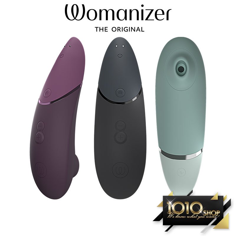 【1010SHOP】德國 Womanizer Next 3D 吸吮愉悅器 | 黑色 | 深紫色 | 鼠尾草綠