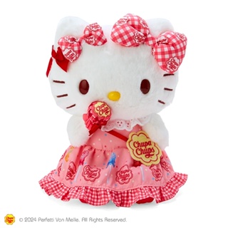 Sanrio 三麗鷗 Chupa Chups 加倍佳系列 造型絨毛娃娃 Hello Kitty 040169N