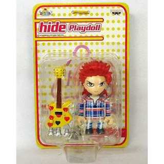 hide Playdoll 公仔 格紋西裝 Yellow Heart 吉他 / 模型 樂高 HEADWAX