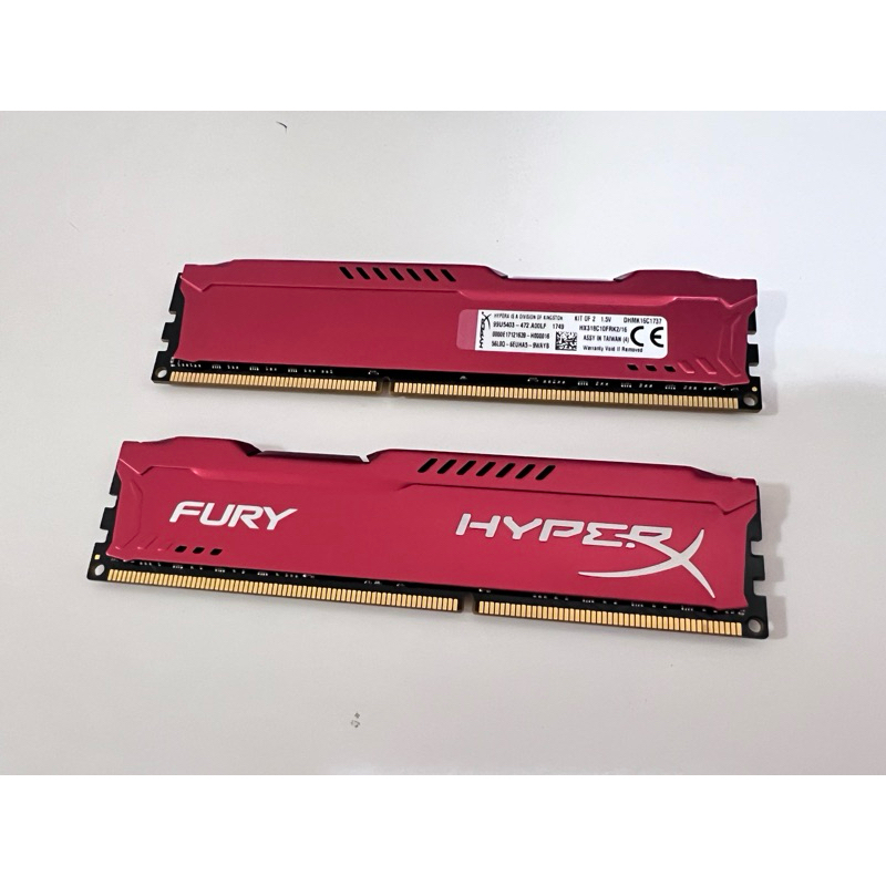 二手 HyperxDDR3 8GB X2 不拆賣 桌機記憶體 桌上型RAM 限高雄鳳山自取