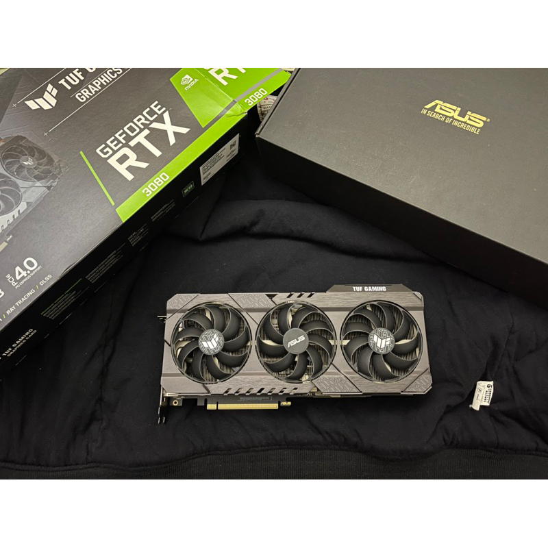 RTX3080 10G TUF RGB強化背板 盒裝 光線追蹤 ASUS華碩 顯示卡 效能參考 RTX4070