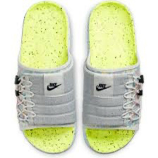 限量絕版 Nike 拖鞋 Asuna Crater Slide 男女鞋 輕便 舒適 簡約 灰 彩 DJ4629001