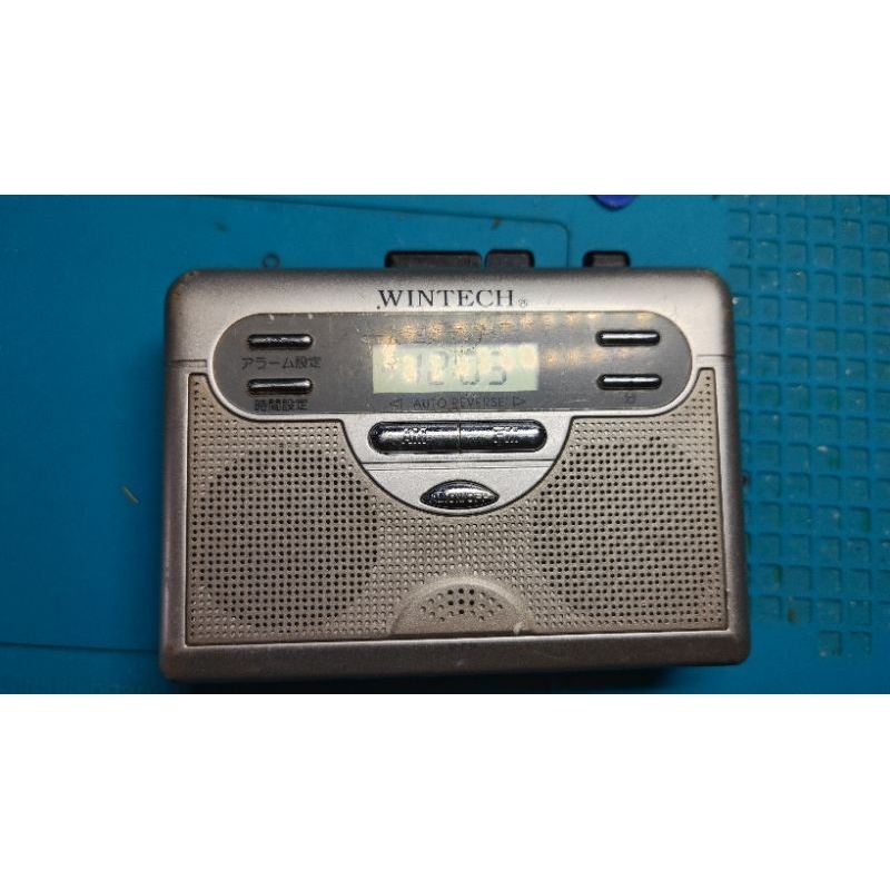 Wintech PCT-01R收音機卡帶綠放隨身聽