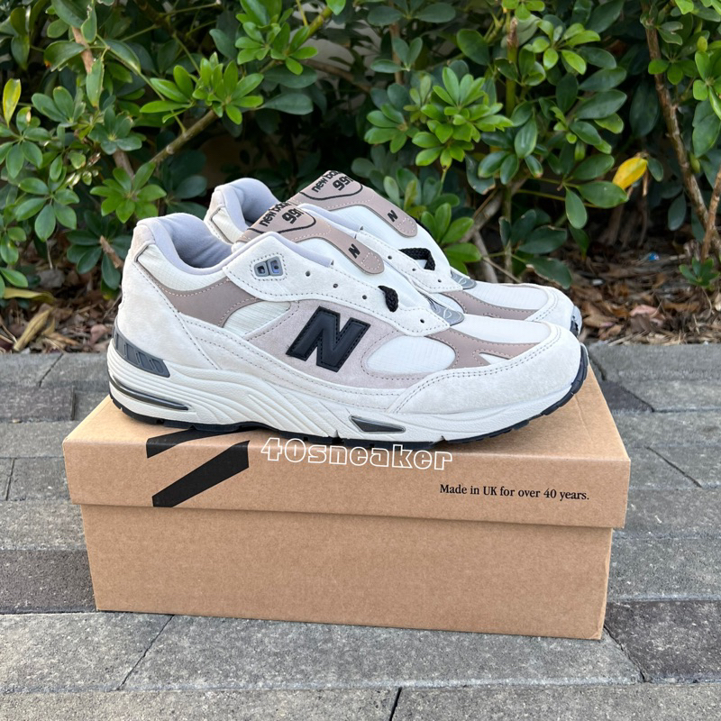 40sneaker®️NEW BALANCE M991WIN 米色 奶茶色 麂皮 英製 NB ABZORB 991win