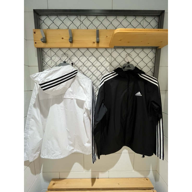 【lujiu_shop】Adidas 風衣外套 logo 內網眼 三線 IB0381 IB0382