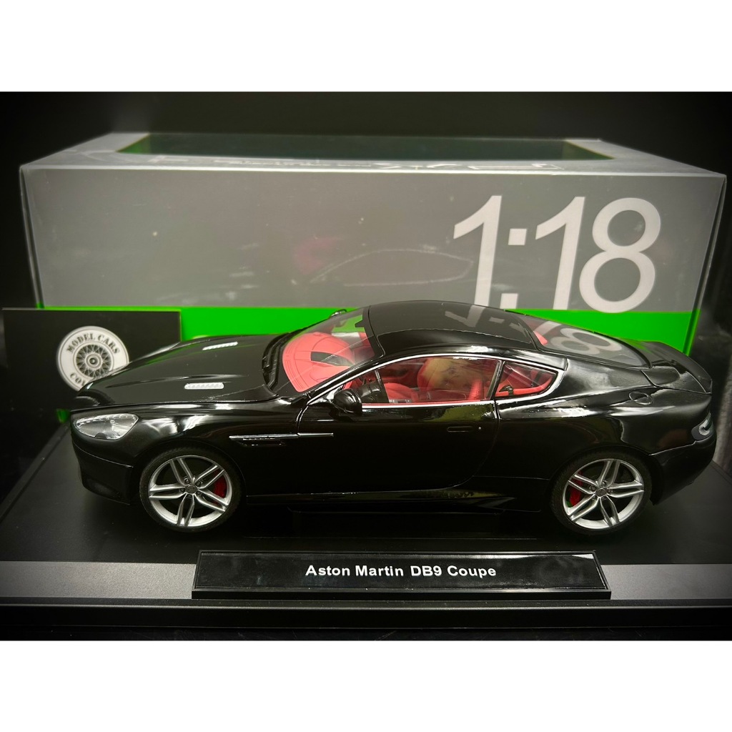 【收藏模人】Welly Aston Martin DB9 Coupe 黑色 1:18 1/18