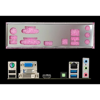 台灣出貨 客製化 微星 H81I MS-7851 ITX 專用 客製化 1:1 訂製不銹鋼 IO機箱檔板 後檔板 後檔片