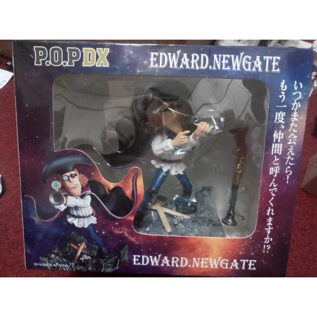 港版公仔....海賊王 愛德華 Edward POP DX 公仔 航海王