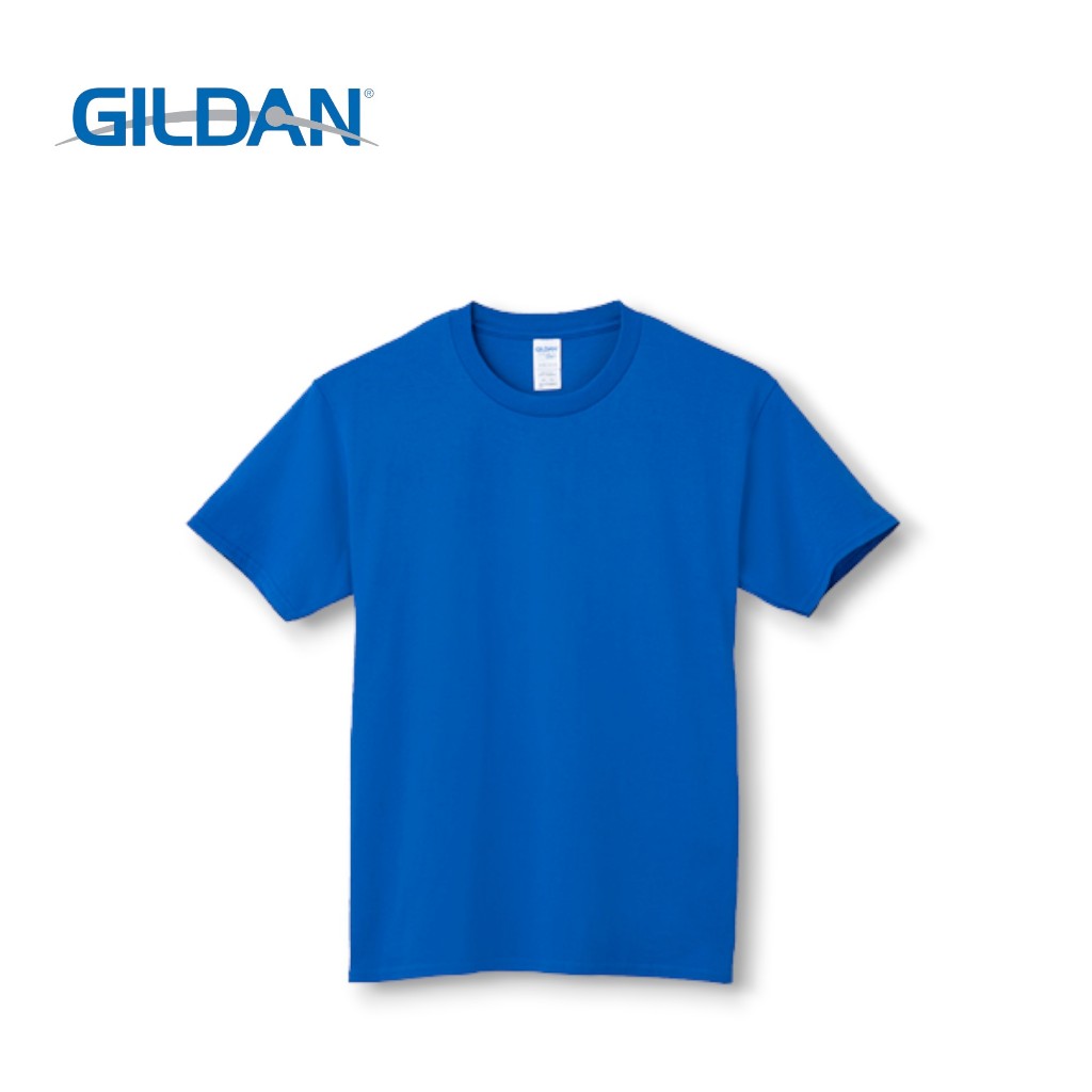【衣服家】吉爾登GILDAN 76000系列 短袖 上衣 棉T 素T  T恤  寬鬆 圓領  亞規 柔棉 中性 寶藍色