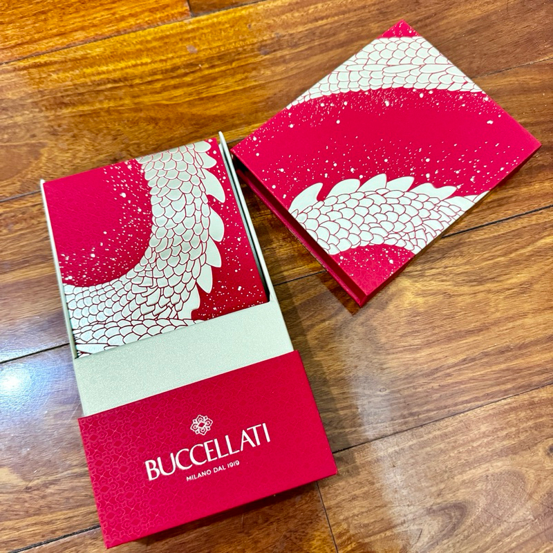 Buccellati義大利高級珠寶品牌 龍年紅包袋禮盒10入/盒 vip限定