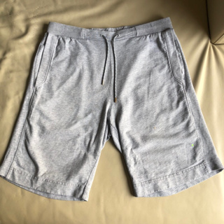 保證正品 Hugo Boss 灰色 薄款 棉質短褲 休閒短褲 size L