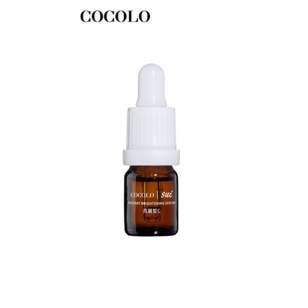 【COCOLO】亮麗皙C(5ml) - 高濃度維他命C精華液 亮白 不反黑 保濕 左旋