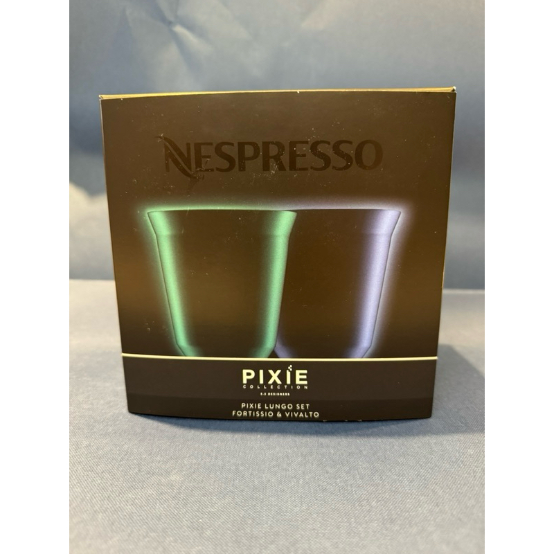 Nespresso Pixie Lungo 單色咖啡杯組-東京&amp;斯德哥爾摩/全新