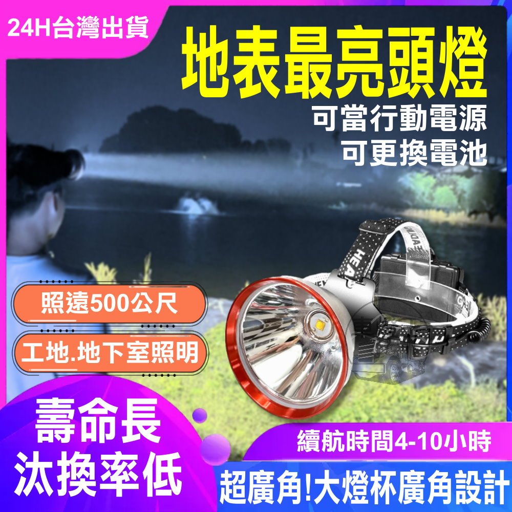 免運【台灣店家】超廣角 白光頭燈  SST40晶片 超強光 狩獵 農務 釣魚 夜間 LED 登山 輕量化 戶外照明 露營