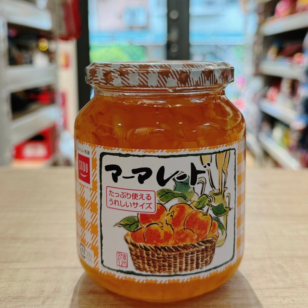 SUDO 橘子果醬 吐司果醬 抹醬 水果果醬 550g 日本果醬 マーマレード 日本零食 進口零食 團購