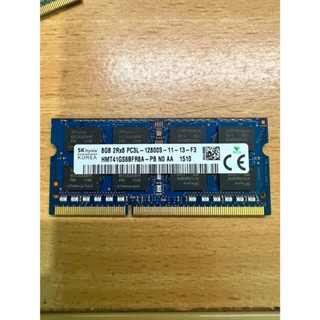 SK海力士 8GB DDR3L 1600 筆記型電腦記憶體 RAM
