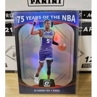 75週年 Panini Optic De'Aaron Fox nba 籃球卡