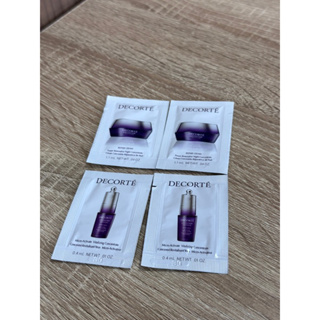 DECORTE黛珂 超微導全能亮眼精萃 1.6ml 超微導全能修護霜1.2g 眼部精華 乳霜 全新 專櫃 試用包