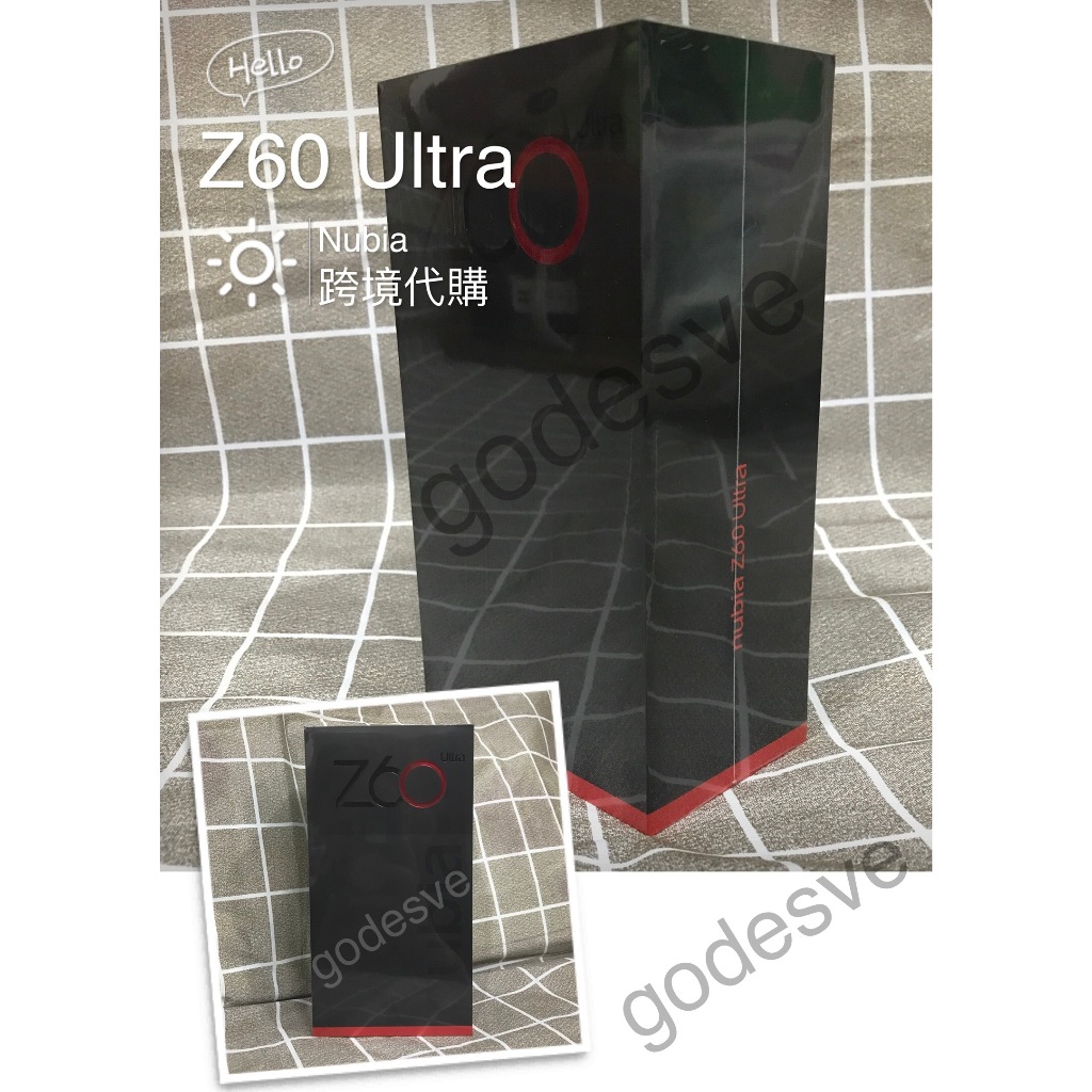 海外代購無現貨-定金下單，非商品全額 努比亞Nubia Z60 Ultra 國際版/Z60 Ultra攝影師版 可詢價