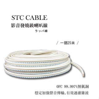 【音響大聯盟】臺製發燒喇叭線25米/捆 ( OFC無氧銅 )
