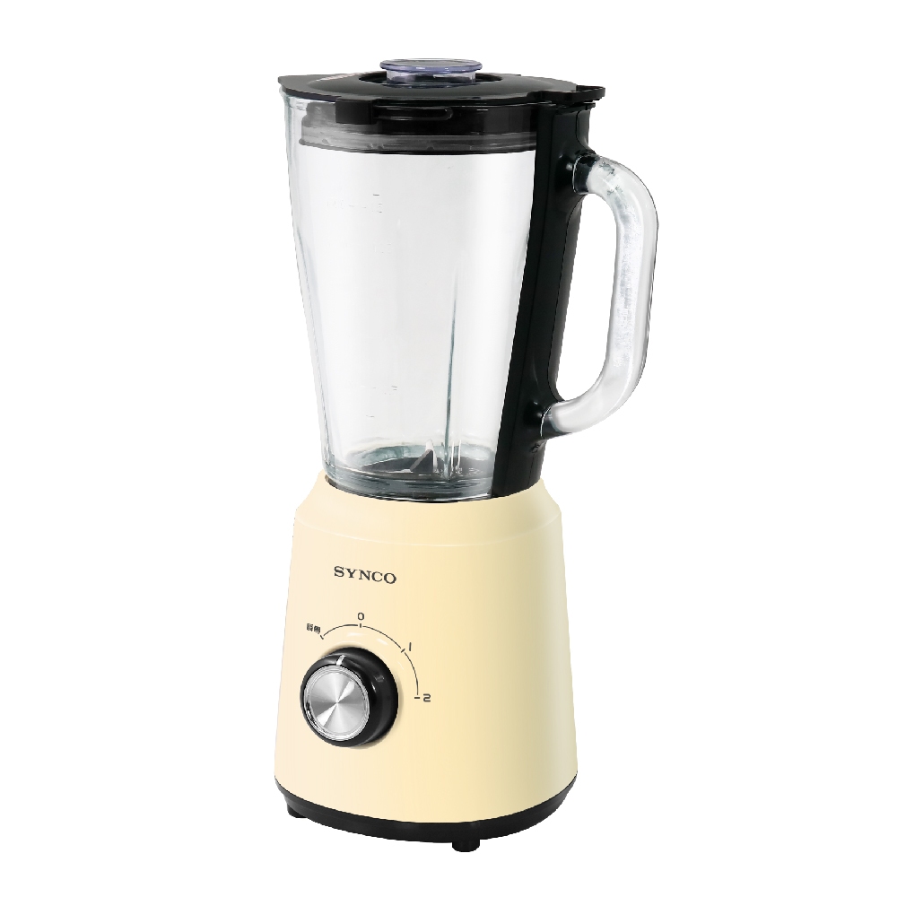 【SYNCO新格】1.5L玻璃杯活力碎冰果汁機(SKJ-15C21A)｜可碎冰 可冰沙 可拆式刀具 強勁馬力