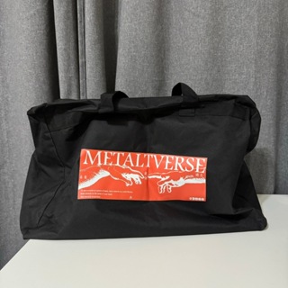 ALT | 黑色大容量行李袋/旅行袋/外出包