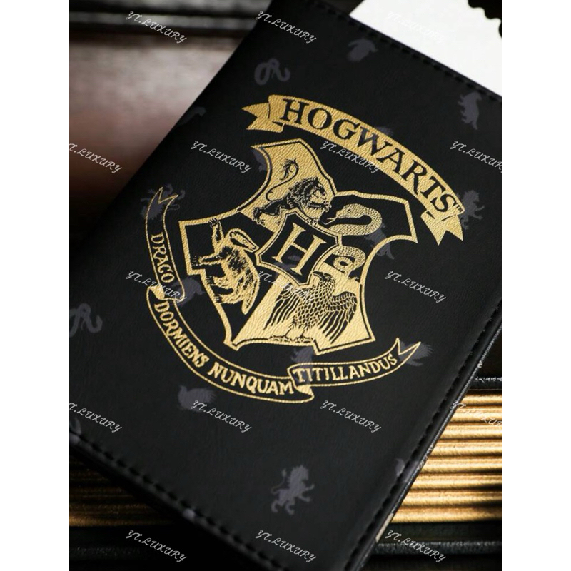 YT.LUXURY💗英國連線🇬🇧 正版授權 哈利波特Harry Potter 霍格華茲皮革 護照套 護照夾 證件套