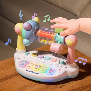 聲光電子琴樂園 聲光電子琴 音樂盒音樂琴 聲光玩具 兒童玩具 安撫玩具 聲光 鋼琴 兒童玩具 學習玩具 搖鈴 啟蒙