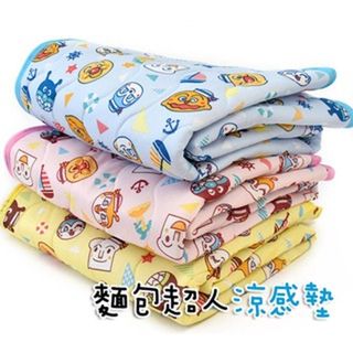 ♜現貨♖ 日本 麵包超人 涼墊 墊子 床墊 嬰兒 兒童 幼稚園 午睡被 被子 毯子 涼感 涼被 涼毯 冷氣毯 薄被
