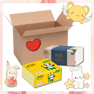 🔥 此賣場為 1 箱出貨 抽取式面紙 初諾 / 舒可樂 / 淨新衛生紙 木漿面紙 竹漿面紙 4層 小包裝抽紙 🪷