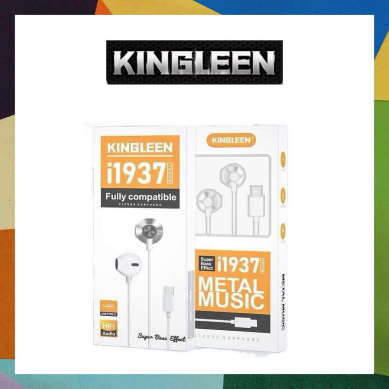 Kingleen  i1937 Type C HiFi Audio 線控耳機 安卓/ iPhone 15 耳機