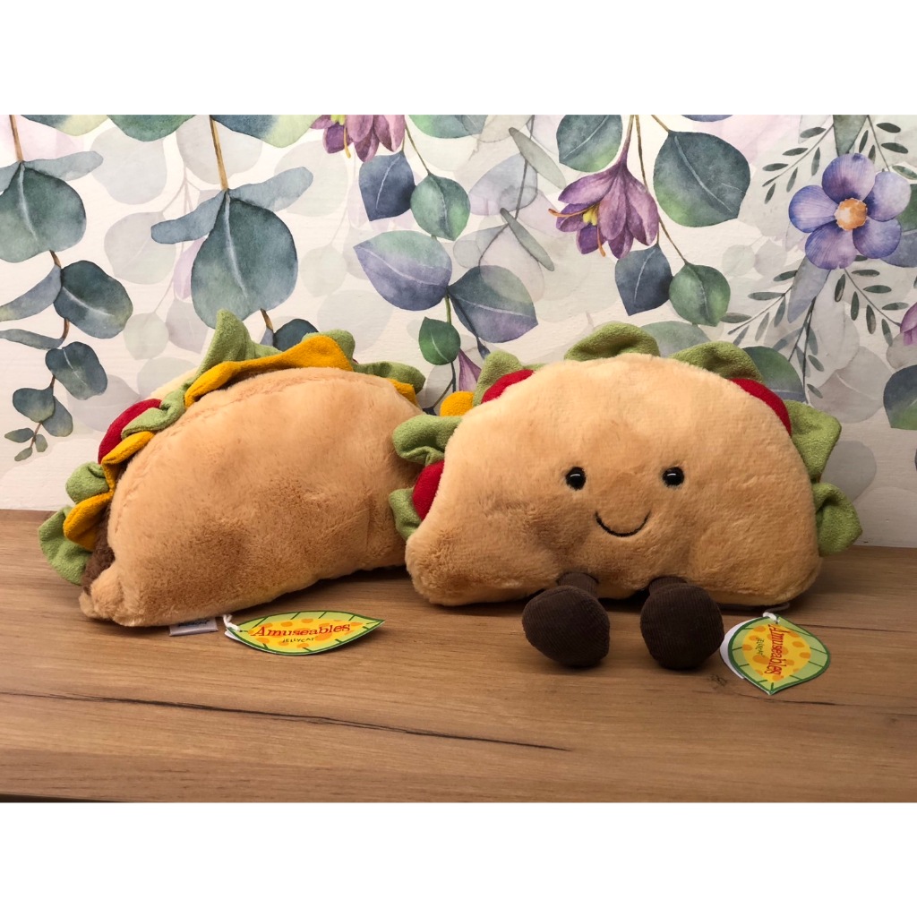 Amuseable Taco ◤ 墨西哥餅 ◢ 趣味 有趣 食物 飲料 布偶 療癒♔英國Jellyca💗