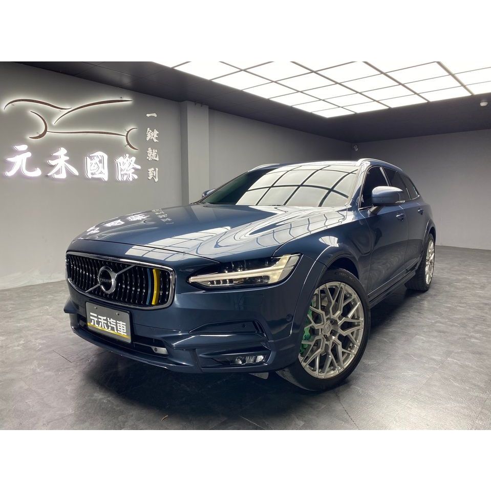 2018年式出廠 Volvo V90 Cross Country T6 Plus AWD 2.0 汽油藍找錢 實車實價