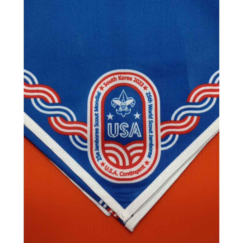 美國童軍代表團-2023世界童軍大露營(韓國25屆)-制服領巾 World Scout Jamboree [#b1]