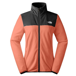 The North Face POLARTEC100 ZIP-IN 女 刷毛外套NF0A81SRROI 玫紅黑