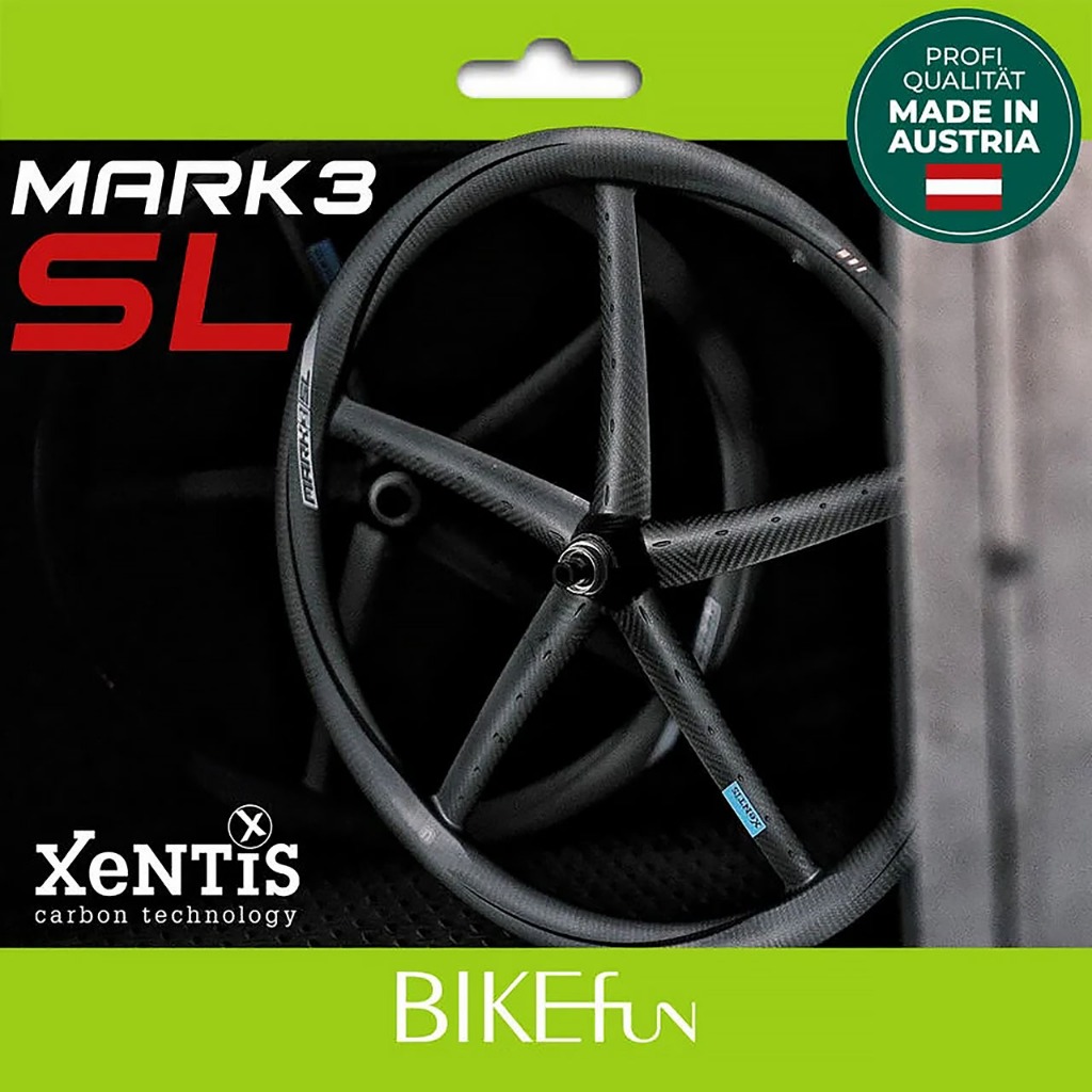 XeNTiS Mark 3 SL 奧地利五刀輪 公路車700c 碳纖刀輪 黑星海星1430g &gt; BIKEfun拜訪單車