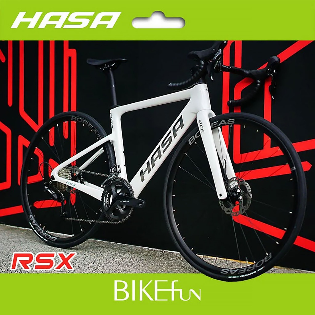 HASA RSX碟煞公路車 全隱藏線 車架組與成車方案 105 Di2電子變速 &gt; BIKEfun拜訪單車