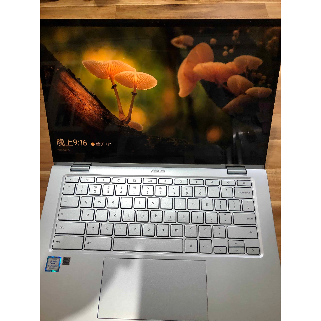 2合1，變形金剛華碩 8gb RAM 64gb Asus ChromeBook flip Flip C433  現貨二手