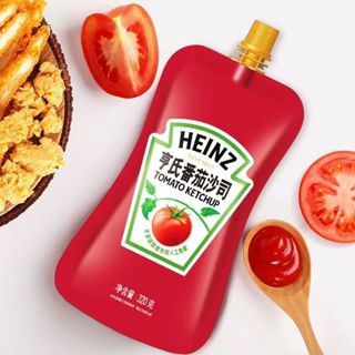 ✨臺灣熱銷現發✨番茄醬 番茄沙司 亨氏擠擠裝番茄醬兒童番茄沙司小包裝家用手抓餅無新增劑番茄醬
