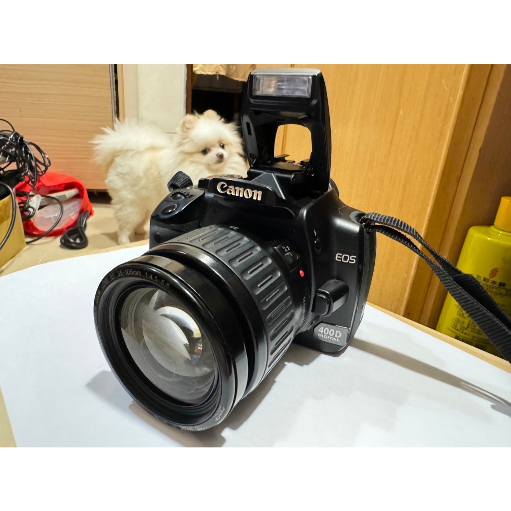 中古Canon 400D 單眼數位相機 1010萬像素+ Canon EF 35–105mm (0.85m/2.8ft)
